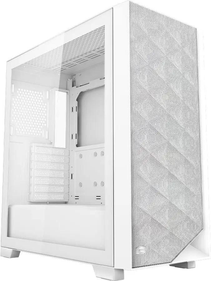 Корпус ATX PCCOOLER C3D510 WH, Midi-Tower, без БП,  белый [c3d510-whp0-gl]